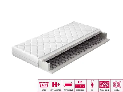 Produktbild von nabbi Doppelseitig Sprungfedermatratze Oschia 90 90x200 cm