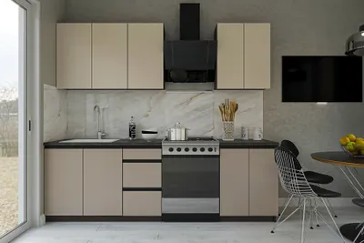 Obrázok produktu pre MELISA moderná kuchynská linka 180, satin / clay grey