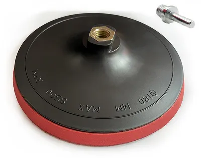 Produktbild von Germaflex Klett-Schleifscheibe 180mm M14 mit Dorn