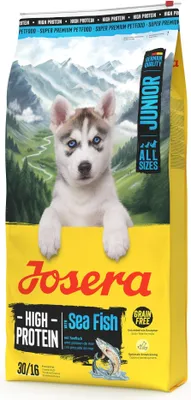 Produktbild von JOSERA Junior High Protein Sea Fish - trockenfutter für Hunde - 12 5kg