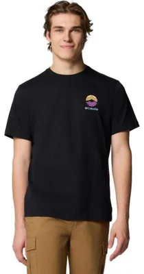 Produktbild von Columbia - "Kettle River" T-Shirt für Herren, Für Außen PP9260 (M) (Schwarz)