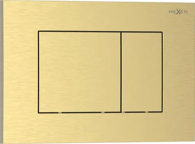Image de Mexen Tex 02 bouton de chasse, or brossé - 6102-11
