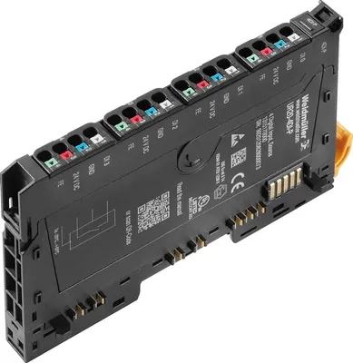 Obrázek produktu pro Weidmüller UR20-4DI-P, -20 - 60 °C, -40 - 85 °C, 11,5 mm, 76 mm, 120 mm, 87 g