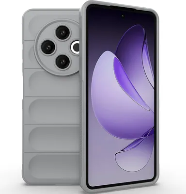 Produktbild von Handyhülle für Tecno Spark 30 4G Weich TPU Silikon Stossfest Anti-rutsch Hülle Grau