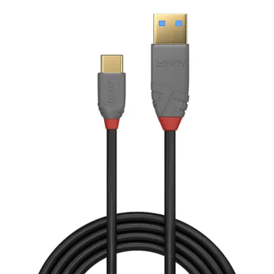 Produktbild von LINDY USB 2.0 Kabel Typ A/C Anthra Line M/M 2m