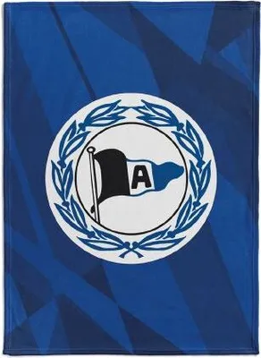 Produktbild von Arminia Bielefeld Fleecedecke Logo