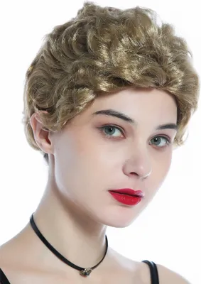 Produktbild von WIG ME UP Perücke kurz wellig gewellt blond 215220-FR61B-6