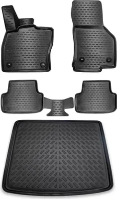 Produktbild von Gummimatten & Kofferraumwanne Set für VW GOLF 7 Variant 2012-2021