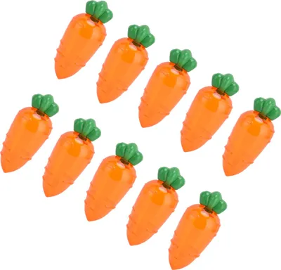 Obrázek produktu pro 10PCS mrkev ve tvaru Candy Box Plastové Candy Case Container pro svatební Favor Party GiftTransparent Orange