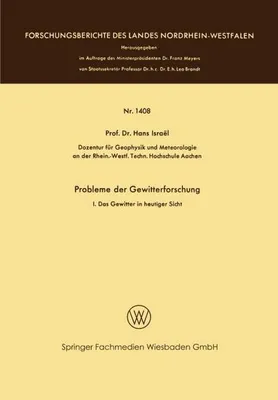 Zdjęcie produktu dla Probleme der Gewitterforschung