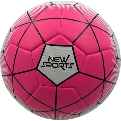 Produktbild von NSP Fußball pink/weiß, Gr. 5, unaufgebl.