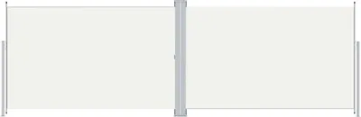 Immagine prodotto di vidaXL Tenda laterale estensibile Crema 200x600 cm