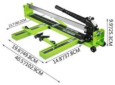 Obrázek produktu pro Ruční řezačka dlaždic s infračerveným laserem – 80 cm