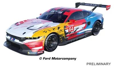 Produktbild von Carrera Ford Mustang GT3 'Champion Spirit, No.64' 1:32