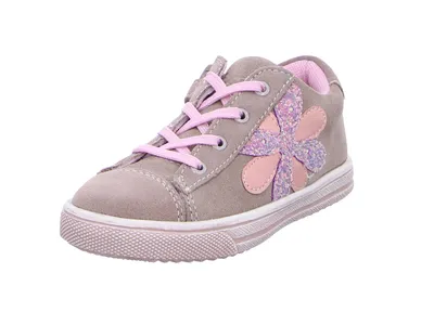 Produktbild von Lurchi Sylvia Kinderschuhe Mädchen Halbschuhe Schnürer Sneaker Beige Freizeit, Schuhgröße:27 EU