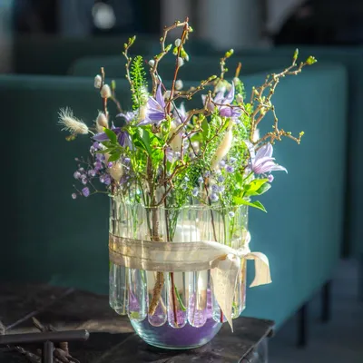 Produktbild von Elegantes Dekorationsröhrchen aus Glas für kreative Floristik
