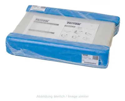 Produktbild von Triton RXA-12-AS4-CAX-A1, Wandmontiertes Regal, 12U, 25 kg, 18,4 kg, Grau