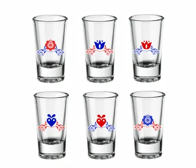 Produktbild von B.BOHEMIAN Panáky- štamprlíky 25 ml, PÁLENKA Šuhaj, na destilát, 6 ks