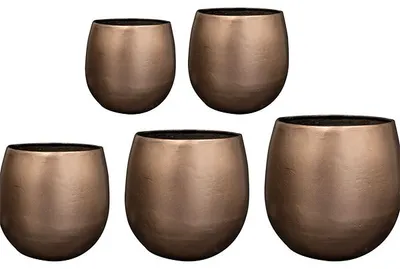 Produktbild von Ter Steege Obal Stijn – Gold (Set mit 5 Stück), Durchmesser 57 cm
