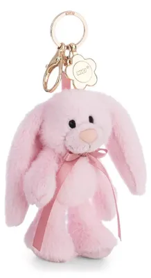 Produktbild von NICI Schlüsselanhänger Hase Lopino pink mit Karabiner