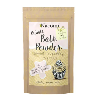 Immagine prodotto di Nacomi Polvere da bagno dolce al lampone, 150 g