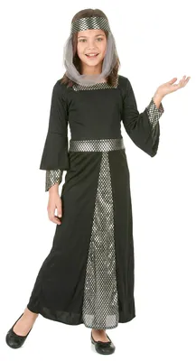 Produktbild von Kostüm für Mädchen Mittelalterliche Prinzessin M 7-9 Jahre (120-130 cm)