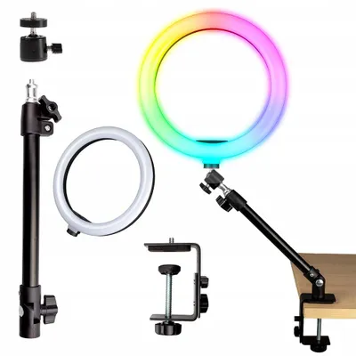 Produktbild von CineGEN CGLSS-400-10RGB Ringlicht mit Stativ