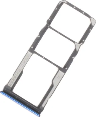 Produktbild von Für Xiaomi Redmi Note 8T Sim Karten Halter Blau