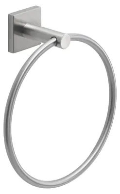 Image de Porte-serviettes Gedy Fuji, finition brossée