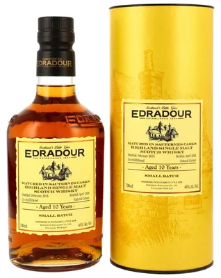 Produktbild von Edradour 10 Jahre - 2016/2026 - 1st Fill Sauternes Casks - Small Batch - Highland Single Malt Scotch Whisky