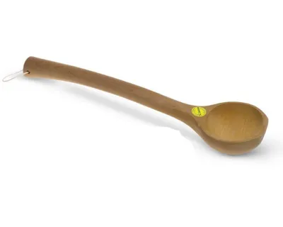 Produktbild von Löylykelle Finnische Luxus Saunakelle 46 cm lang Thermoholz