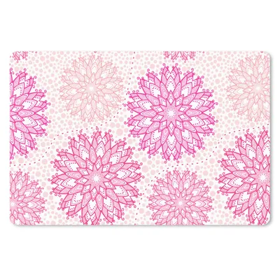 Produktbild von MuchoWow® Mauspad Mousepad Weihnachten - Sterne - Rosa - Muster 27x18 cm - Mousepads - Maus Mat - Pad - Mausunterlage - Büroartikel - Desk Matten