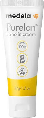 Obrázok produktu pre Medela Purelan Lanolin Cream, Krémová, Ženy, Osviežujúce, Relax, Citlivá pokožka, 37 g, 1 kusov