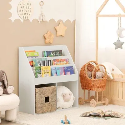 Produktbild von Famanu Bücherregal mit 3 Fächern - 73x80x30cm