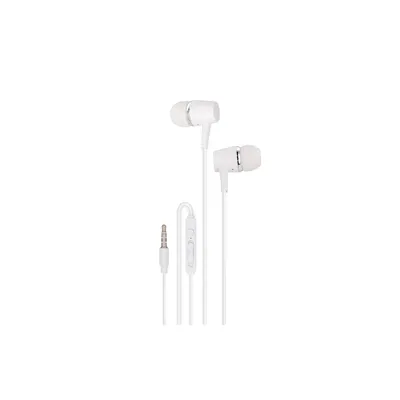 Obrázok produktu pre Slúchadlá do uši MAXLIFE MXEP-02 biele s mikrof.