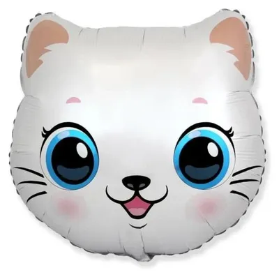 Produktbild von Folienballon "Kätzchen", 60 cm - Flexmetal