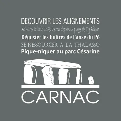 Image de Tableau sur toile Carnac gris 30x30 cm, Tableau mural moderne pour décoration intérieure