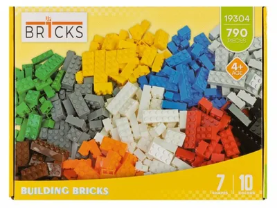 Produktbild von Br1cks Building Block Setsteinebox 790 Teile