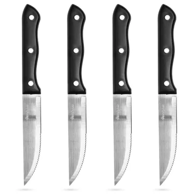 Image de VAGGAN Set de couteaux à steak, 4 pièces, extra tranchant