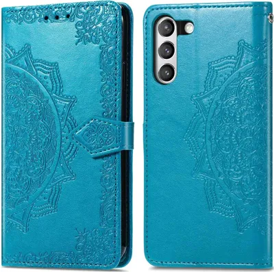 Produktbild von imoshion Mandala Klapphülle Samsung Galaxy S21 FE - Türkis