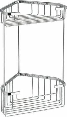 Image de Sapho Gedy Smart - Étagère double 200 mm × 325 mm × 151 mm, chrome 2482