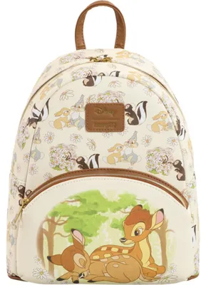 Productafbeelding van Loungefly Disney Bambi rugzak met vriendjes, 26 cm