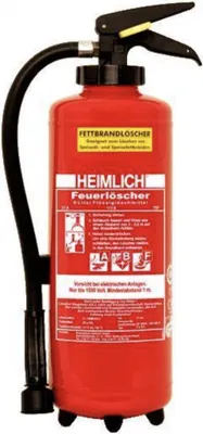Produktbild von Heimlich 6L Fettbrand Feuerlöscher frostsicher -30°C