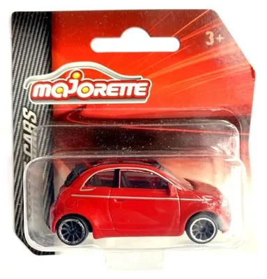 Obrázek produktu pro Majorette FIAT 500 CABRIO kovový model 1:64 oranžový