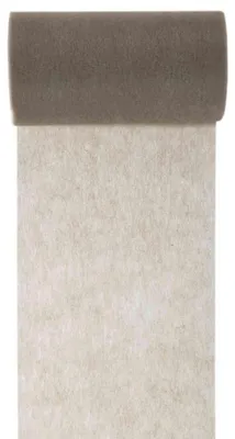 Produktbild von VLIES- BAND Uni ( Dekoband z.B.Tischband ) 10cm/10m TAUPE