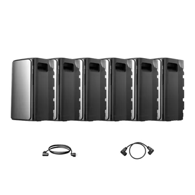 Produktbild von Powerness® Balkonkraftwerk Speicher, EcoFlow Stream AC Pro All-in-One Speicher x6 und Parallel Kabels für Balkonkraftwerk (0% MwSt)