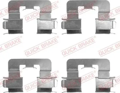 Produktbild von QUICK BRAKE 109-1741 Zubehörsatz, Scheibenbremsbelag x