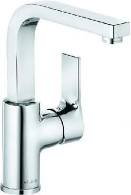 Produktbild von KLUDI ZENTA SL Waschtisch-Einhandmischer, Auslaufhöhe 220mm, schwenkbar, ohne Ablaufgarnitur, chrom, 480280565