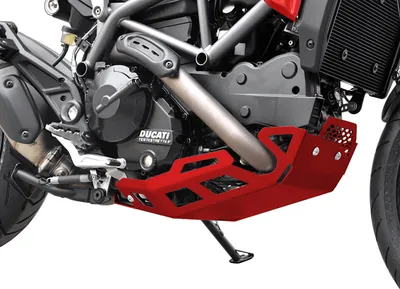 Zdjęcie produktu dla Osłona silnika ZIEGER kompatybilna z Ducati Hypermotard 821 czerwona