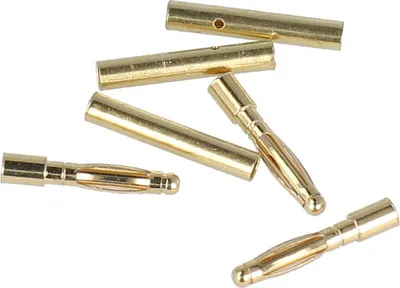 Produktbild von Robitronic 2.0mm Stecker und Buchse (3 Paare)